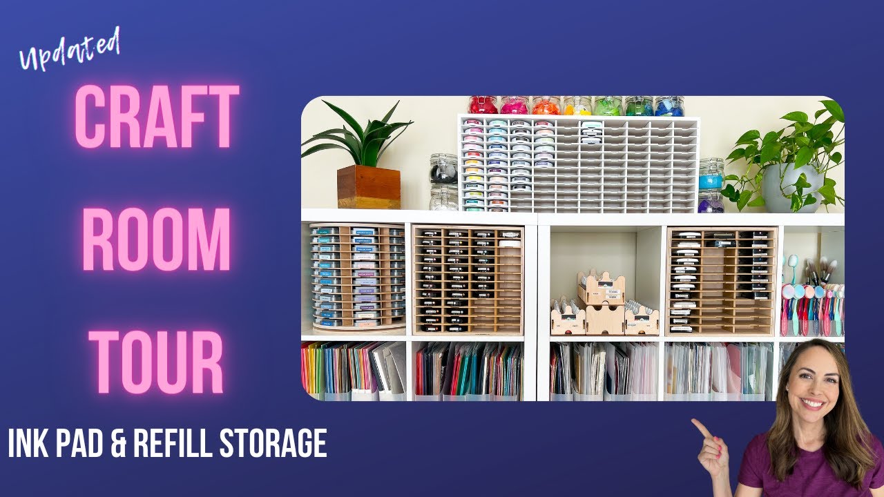 Craft Room Organization: Ink Pad Storage - Kreative Kinship
