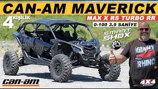 Can-Am Maverick Max X RS Turbo RR Smart-Shox - 4 Kişilik Heyecan