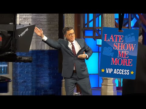 Late show me more: "a very exciting ride"