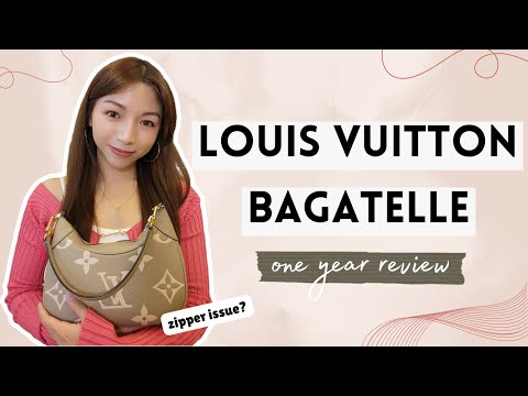 LOUIS VUITTON BAGATELLE BAG 1-YEAR REVIEW!