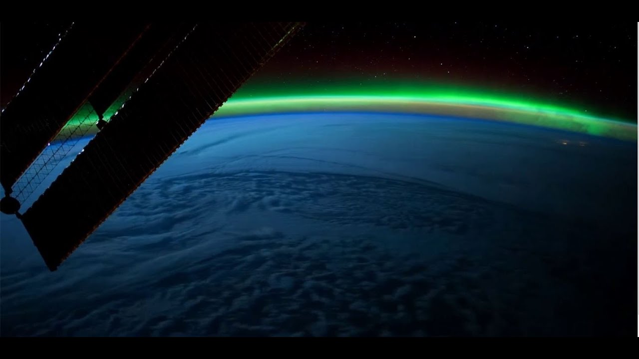 ISS films Aurora Borealis and Aurora Australis 19 April 2016 YouTube