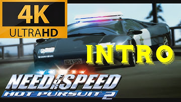 Need for Speed: Hot Pursuit 2 - Intro (AI enhanced 4K 60fps)
