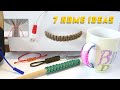 7 Useful and Fun Home Ideas with Cobra Weave Square Knot - DIY - Paracord Crafts Tips and Tricks