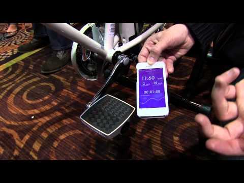 CES 2015: Das vernetzte Fahrradpedal - Connected Cycle Pedal