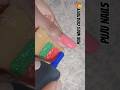 💅🧽 “Beginners ke liye easiest Triple Colour Sponge Nail Art 💅✨” #nailart #nails #sponge #shorts #yt