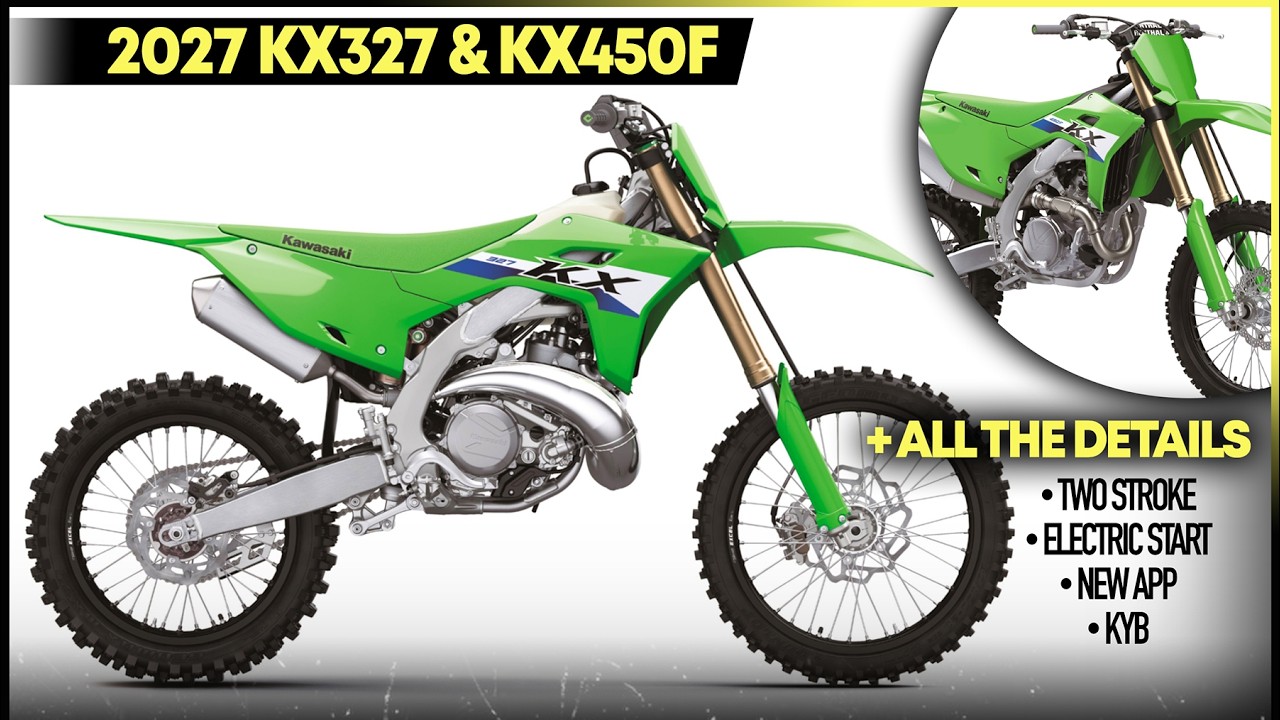 The All New Kawasaki KX327 Two-Stroke & 2027 KX450F Models - YouTube