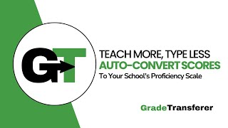 GradeTransferer's Score Converter: Auto-Convert Scores To Your School's Proficiency Scale