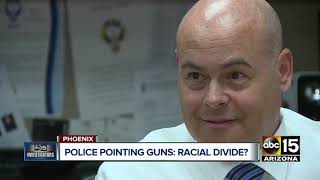 Data shows Phoenix police pulled, pointed guns at 450 people in one month