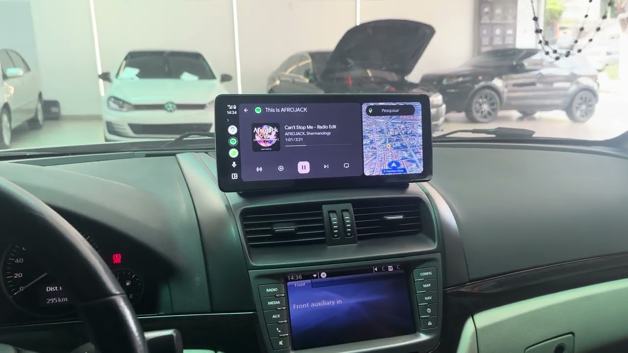Chevrolet Omega 2010 - central multimídia 10” com conectividade e APPs