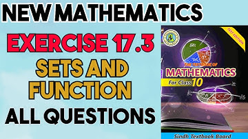Exercise 17.3 ||All questions||Class 10||Sindh board| #Pakistan #Sindh #karachi