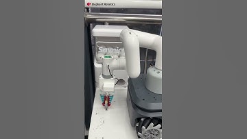 myCobot 280 | Handles battery picking easily with the myCobot flexible gripper #automation #robot