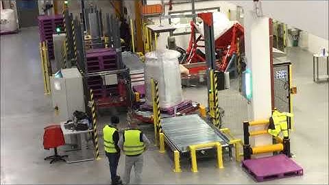 Inline pallet inverter - TOPPY VSHAPE (big bag)