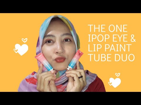 Review The One ipop Eye & Lip paint Tube Duo | Produk oriflame.... 