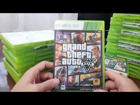 Видео: Моя коллекция игр Xbox 360