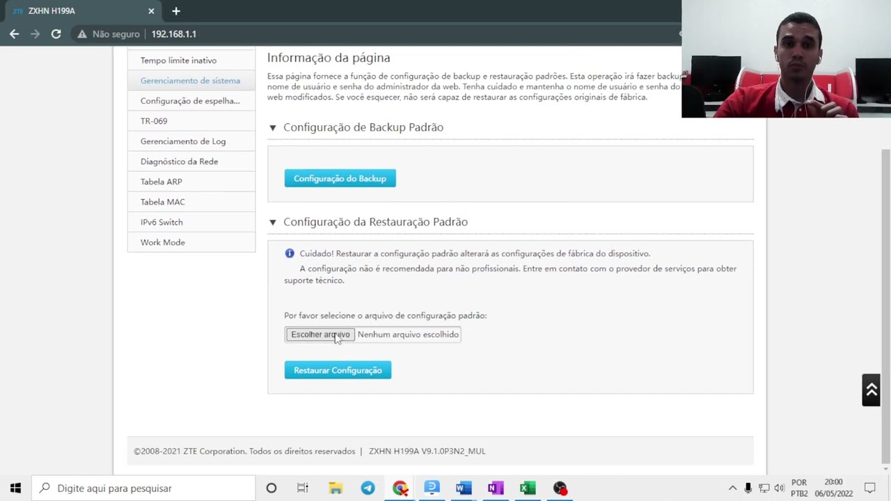 匿名取引のみ Aula 09 - Preset no Roteador H199A da ZTE - YouTube