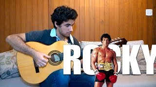 PDF Sample ROCKY II - Going the Distance - Bill Conti guitar tab & chords by Marcos Kaiser.
