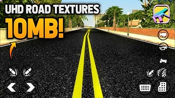 [10MB] Ultra HD Road Textures & Sidewalk [No Import] Mod For GTA Vice City Android | Modding Master