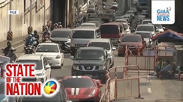 DPWH - EDSA rehabilitation at Odd-Even Scheme doon, tuloy sa 2026 | SONA