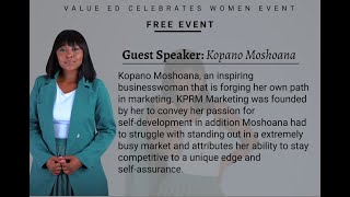 Celebrating Women - Kopano Moshoana
