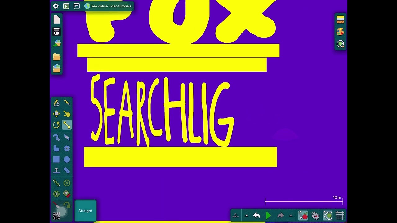 Fox Searchlight Pictures Tutorial Part 1 | Gavin #algodoo #20thcenturyfox #logos