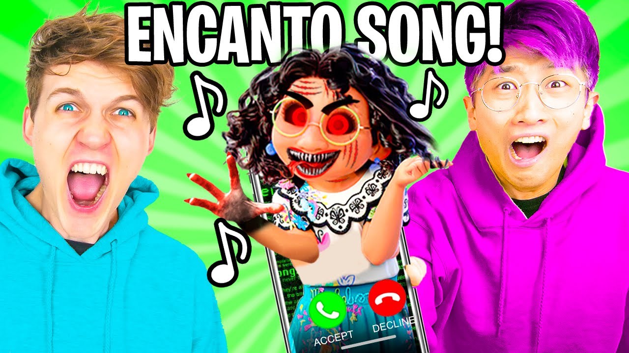 THE ENCANTO SONG! 🎵 (FUNNY LANKYBOX AUTOTUNE 3AM REMIX!) *MIRABEL ...