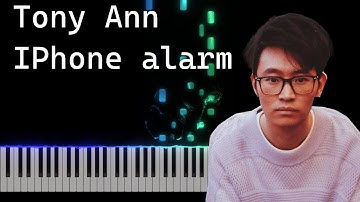 Tony Ann - iPhone alarm as a piano ballad - Piano Tutorial [Nivek.Piano]