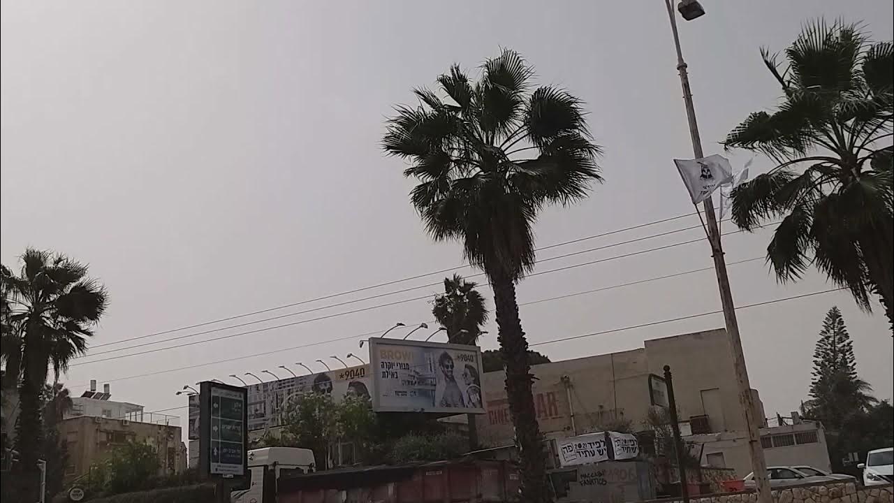 SANDSTORM IN ISRAEL #dailyvlog #raw SANDSTORM IN ISRAEL #dailyvlog #raw