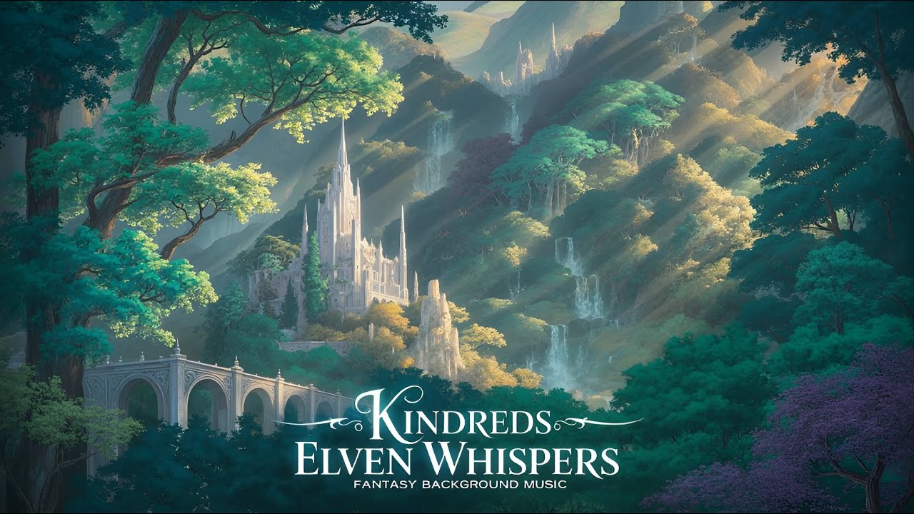 Kindreds – Elf Whispers | Relaxing D&D Ambience & Fantasy Chill Music