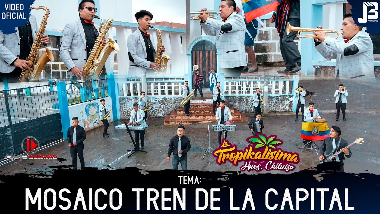 HNOS CHILUISA LA TROPIKALISIMA DEL ECUADOR - MOSAICO TREN DE LA CAPITAL (Video Oficial)