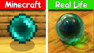 Realistic minecraft ! Realistic water ! lava ! Slime block