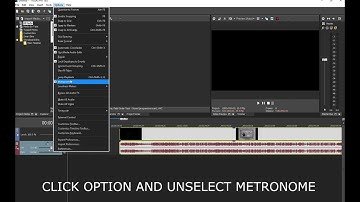 How To Remove Clicking Sound metronome in Magix Vegas 18