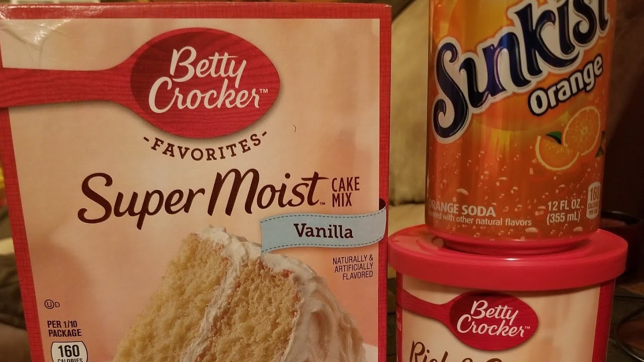 Orange Creamsicle Soda Cake YouTube