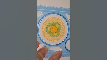 ASMR 🖍 Drawing spirographs is satisfying & the results always look amazing #Art #Relaxation #Drawing