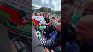 Scenes At Spa For Kimi Antonelli 🤩