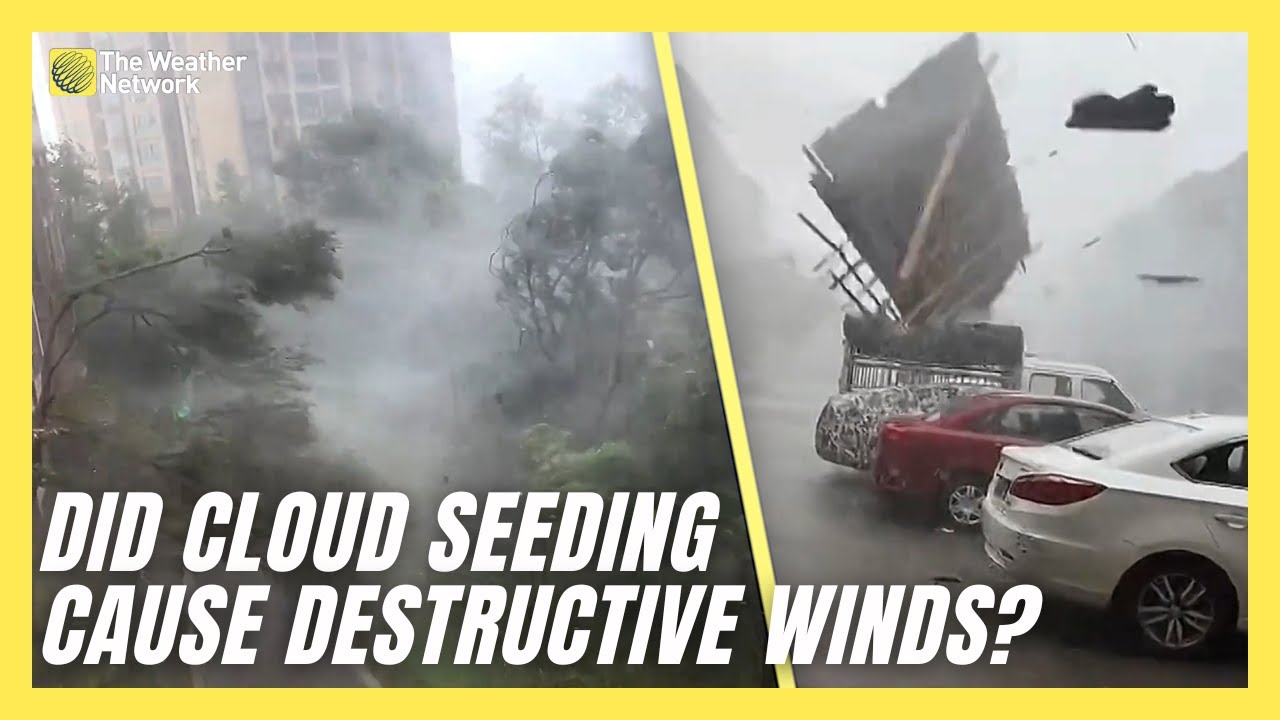 Locals Question if Cloud Seeding Lead to Destructive Gales Damaging City