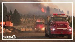 Spokane County Sheriff's Office held a press conference about the evacuation orders