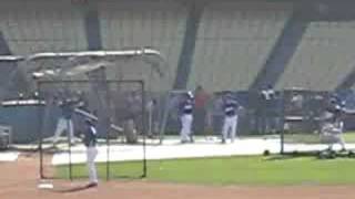 Manny Ramirez batting practice