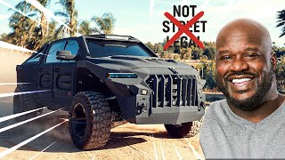 SHAQ'S $300k APOCALYPSE TRX is NOT Street legal 🔥🤯