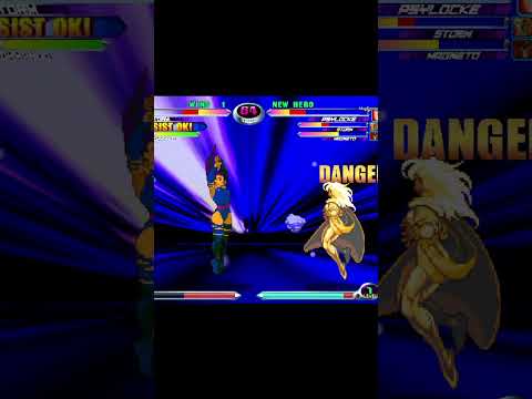 MvC2: Romneto - Psylocke Blocks Ambiguous LS Crossup + Murks Storm .:2.13.26:.