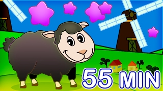 BABA BLACK SHEEP + More! Nursery Rhymes Compilation for Kids