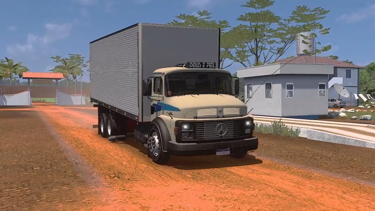 MERCEDES 1318, FIZEMOS A MUDANÇA DO PATRÃO 