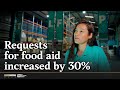 Food bank sees increasing requests for aid