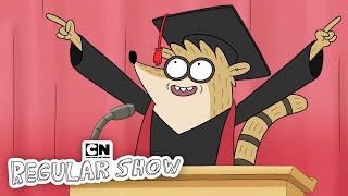 Graduation Speech | Regular Show | Cartoon Network