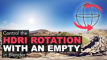 Rotate an HDRI by Rotating an Empty in Blender