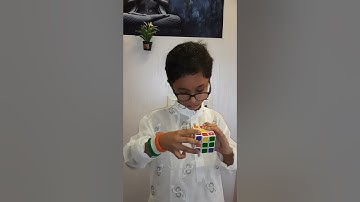 Pinak making Flag of INDIA with  rubiks cube. Happy Independence Day..Jai Hind..