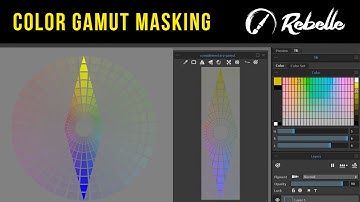 How to Use Color Gamut Masking - Rebelle Tutorial