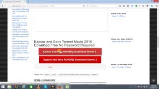 how to download full movie kapoor and sons screenshot 3