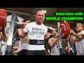 Interview with Street Lifting Heavy Weight World Champion - Patryk Dzieniszewski