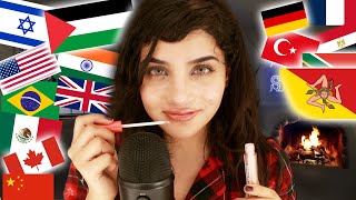 Chewing Gum While Whispering Happy New Years In 100 Languages Asmr