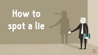 Why we&#39;re trying to spot liars the wrong way